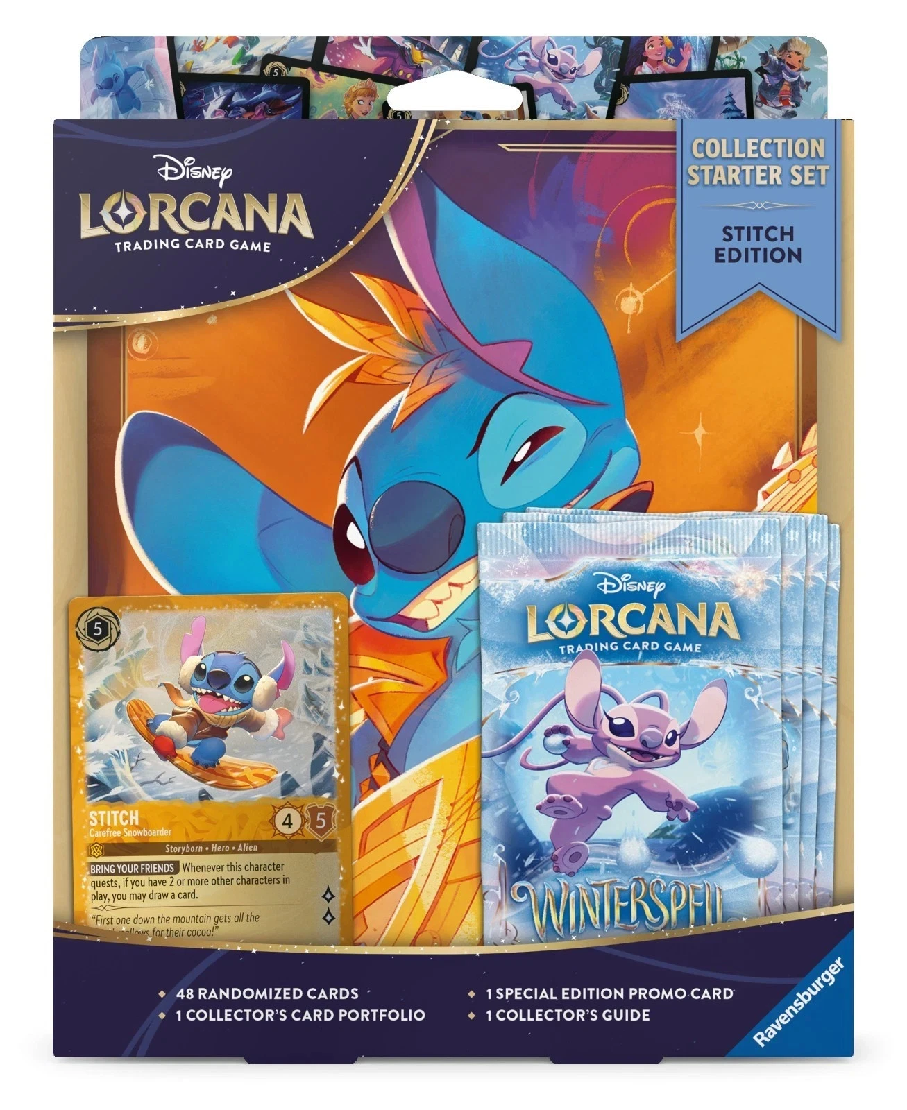Disney Lorcana Winterspell Collection Starter Set – Stitch Edition