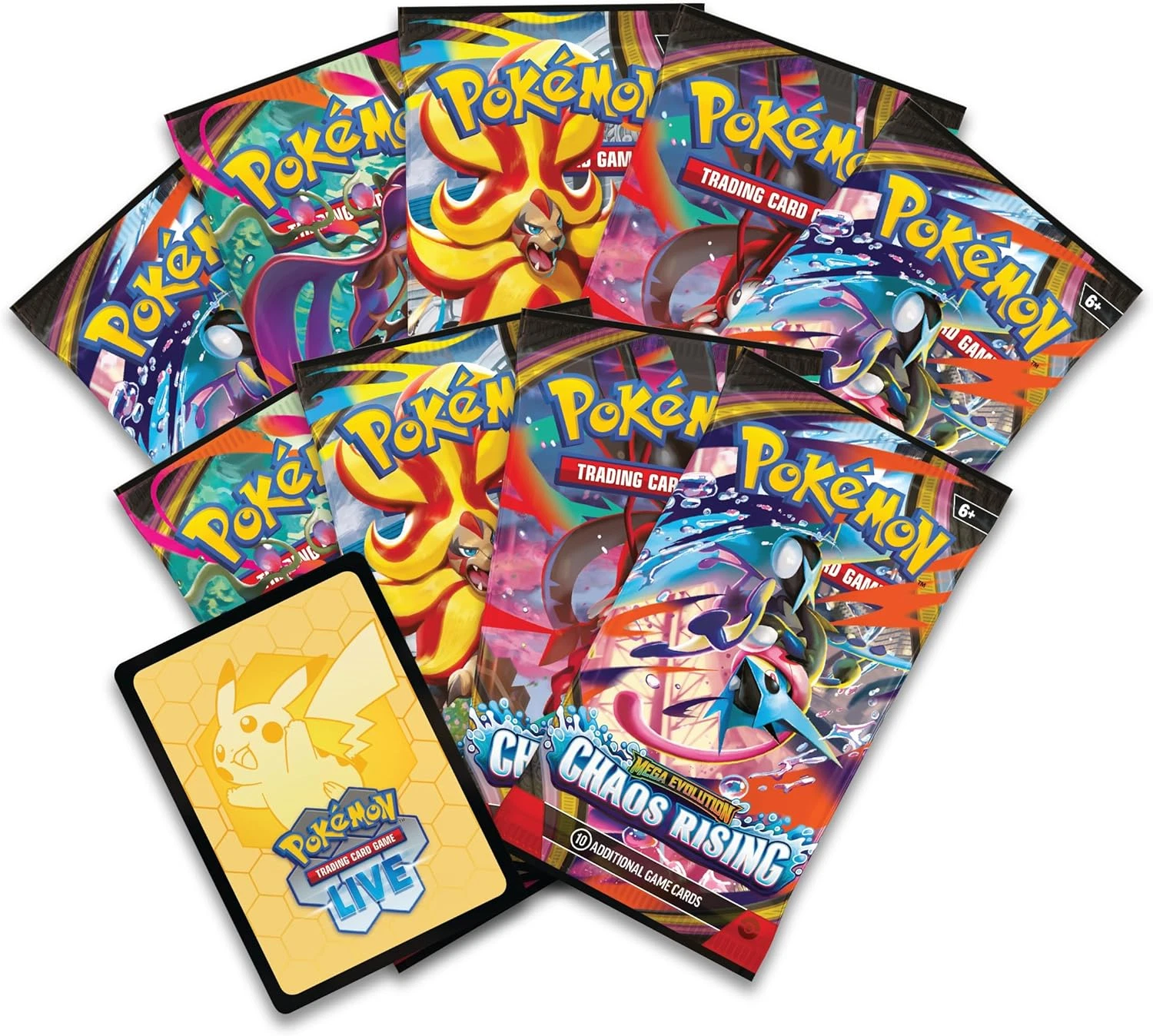 Pokémon TCG: Mega Evolution Chaos Rising Elite Trainer Box - English Version