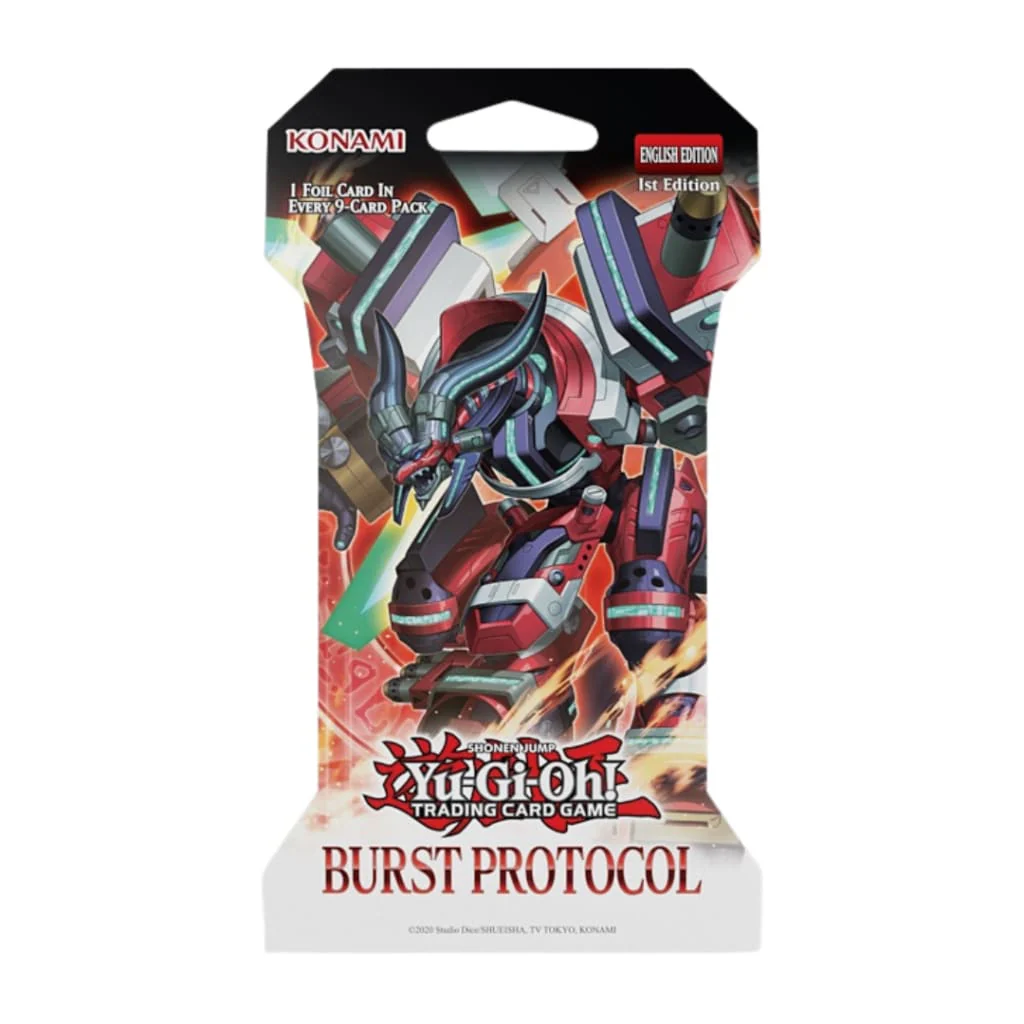 Yu-Gi-Oh! Burst Protocol Sleeved Booster Pack - English Version
