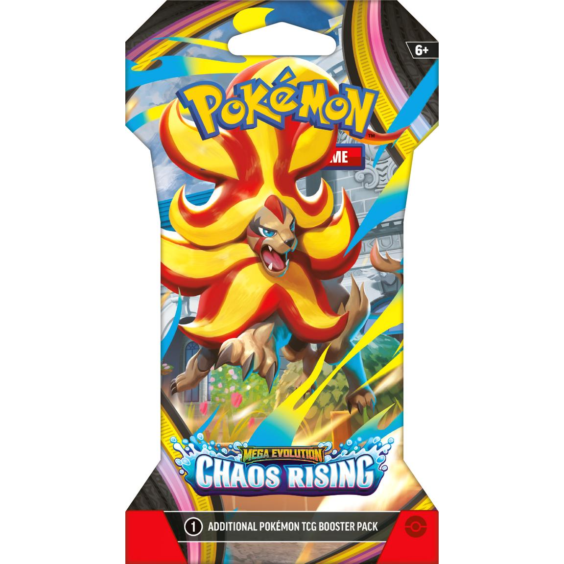 Pokémon TCG: Mega Evolution - Chaos Rising Sleeved Booster Pack - Mega Pyroar ex