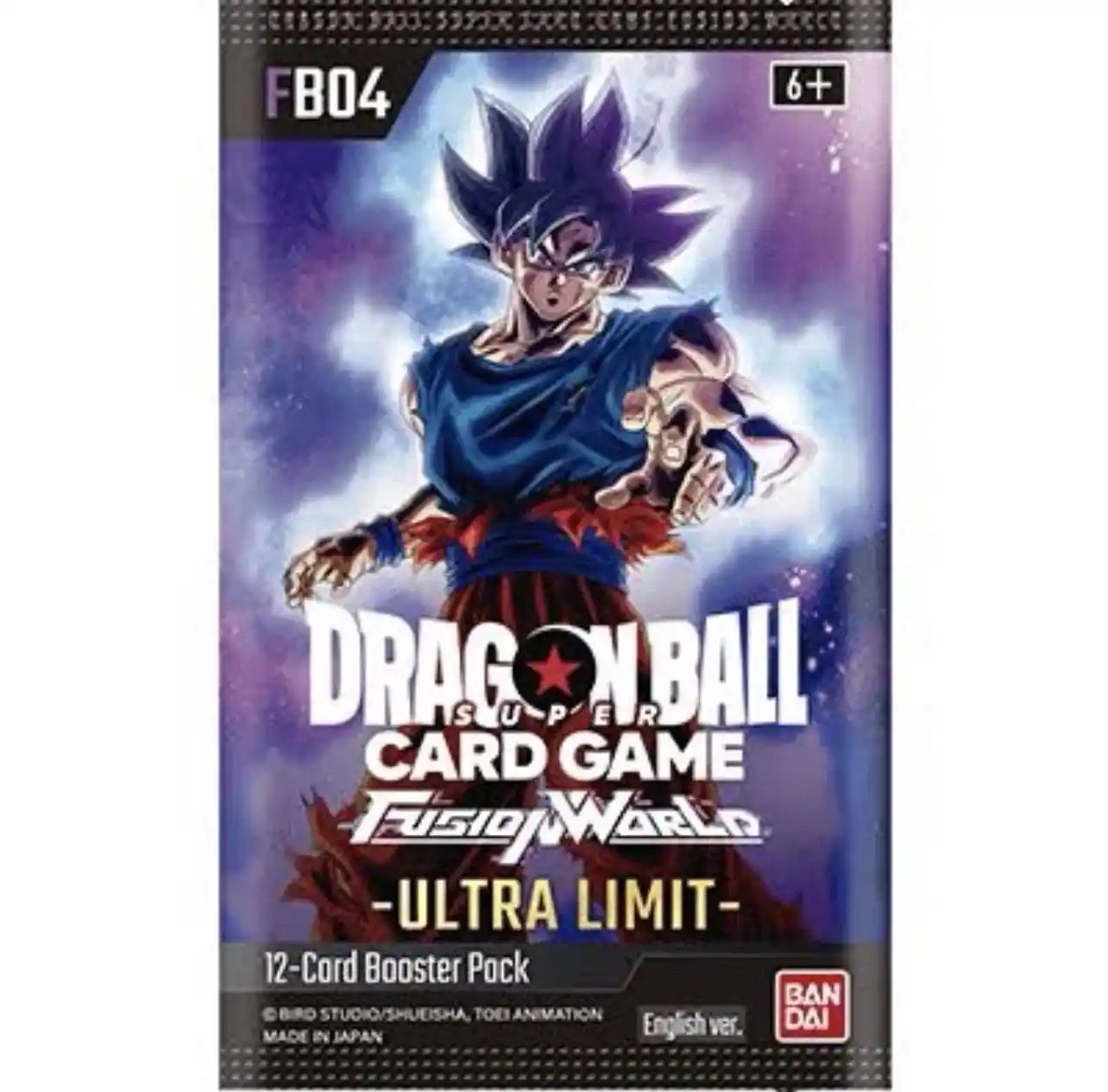 Dragon Ball Super Card Game: Fusion World FB04 – Ultra Limit Booster Pack (English)
