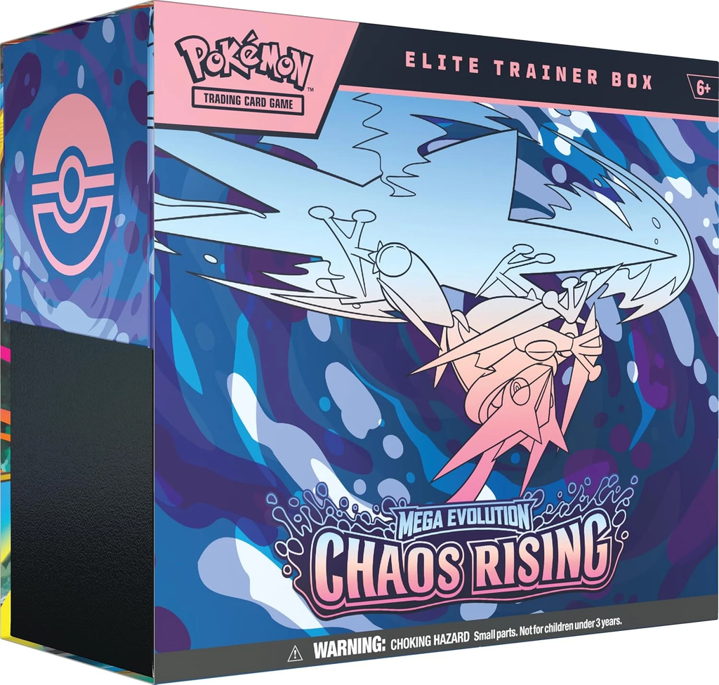 Pokémon TCG: Mega Evolution Chaos Rising Elite Trainer Box - English Version