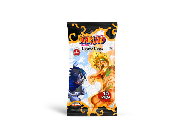 Naruto Mythos TCG – Set 2 Shinobi Shiren: 1st Edition Booster Box (English)